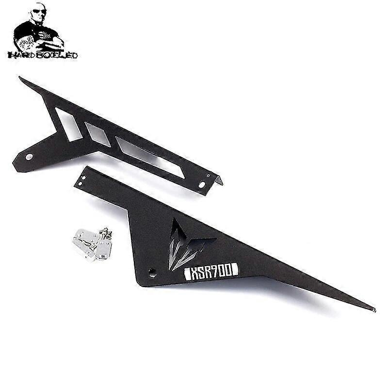Für Yamaha Mt-09 Xsr900 Motorrad Mt-09 Tracer Fz-09 Xsr 900 2013-2022 2019 Cnc-gefräster Aluminium-kettenschutz – Schwarz