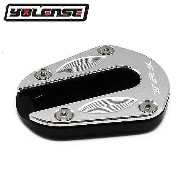Cnc-gefräste Seitenständer-verlängerungsplatte Für Benelli Trk502, Trk502x, Trk 502, 502x 1719 Motorrad – Schwarz