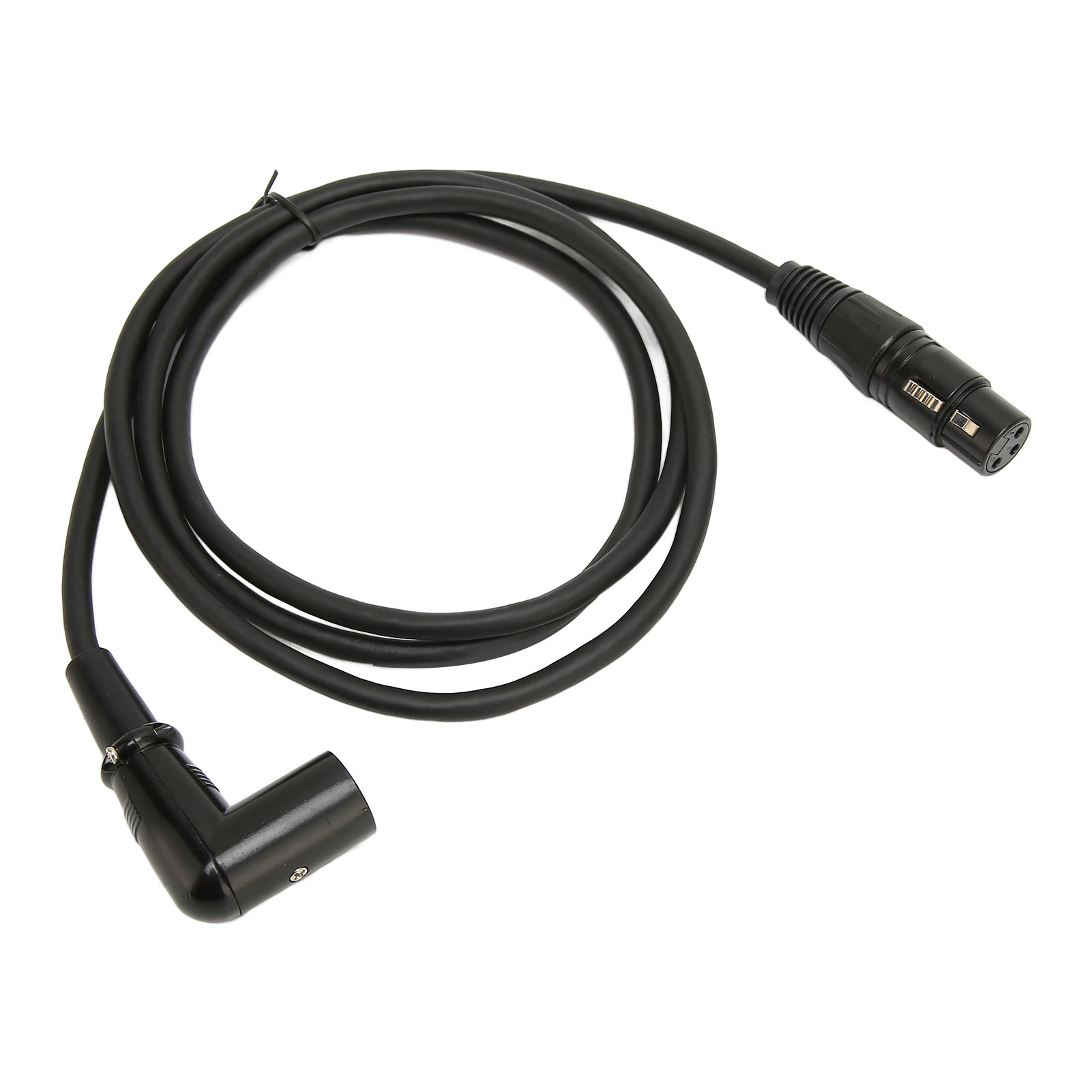 Silbernes 3-pin-xlr-kabel (stecker/buchse), 1,5 M, Für Mikrofone Und Lautsprecher