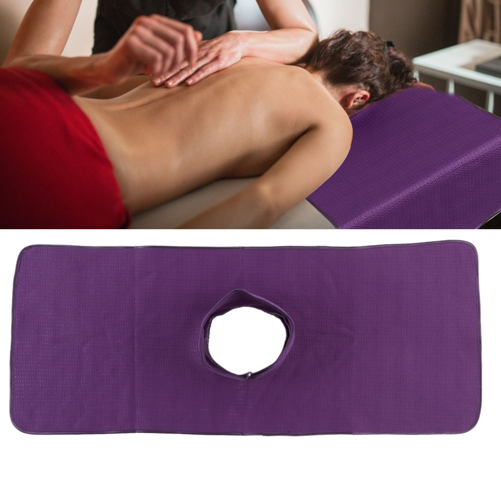 Waschbares Dampfmassagehandtuch, 35 X 90 Cm, Spa-gesichts- Und Körperpflege, Lila