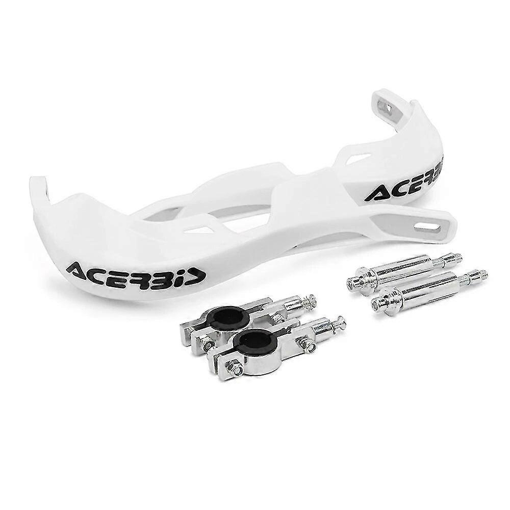 Motorrad-lenkerschutz 28 Mm 22 Mm Für Honda Ktm Suzuki Kawasaki Yamaha Cr Exc Yzf Wrf – Weiss