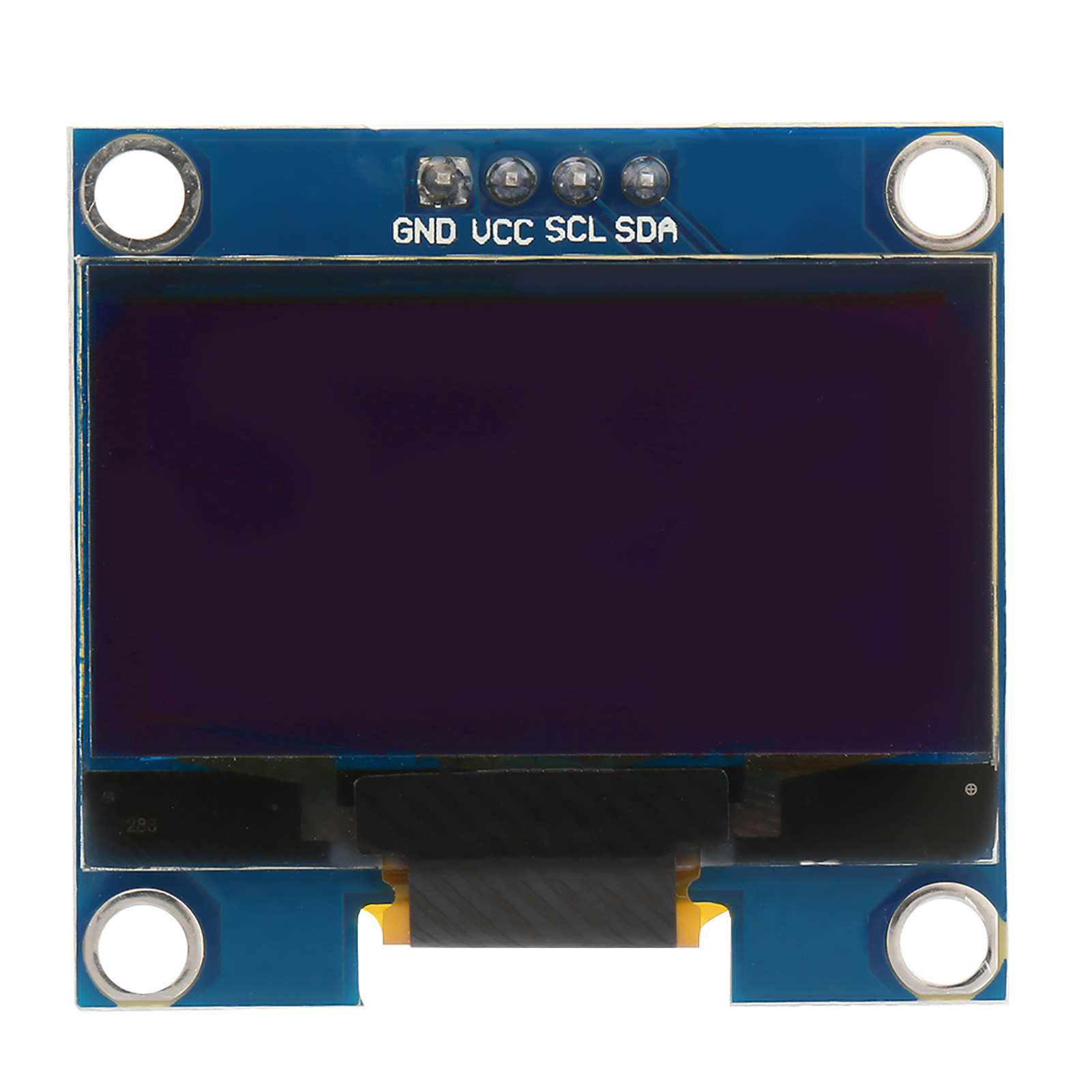 1,3-zoll-oled-displaymodul, 128x64 Pixel Auflösung, I2c-schnittstelle, Weißer Bildschirm Für Arduino