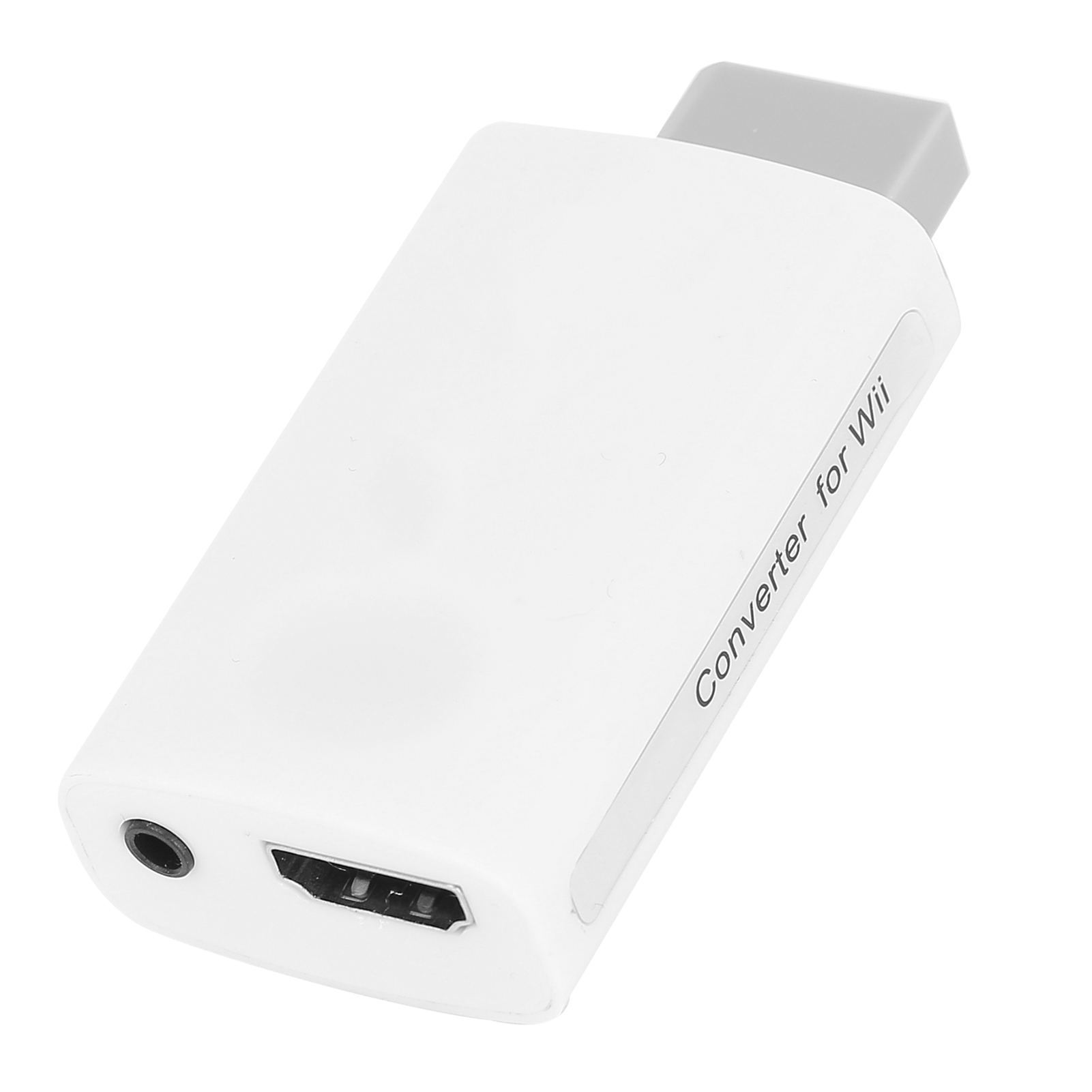 Hdmi-adapter Für Nintendo Wii Mit 3,5-mm-kopfhörerausgang Und Full-hd-1080p-auflösung – Weiß
