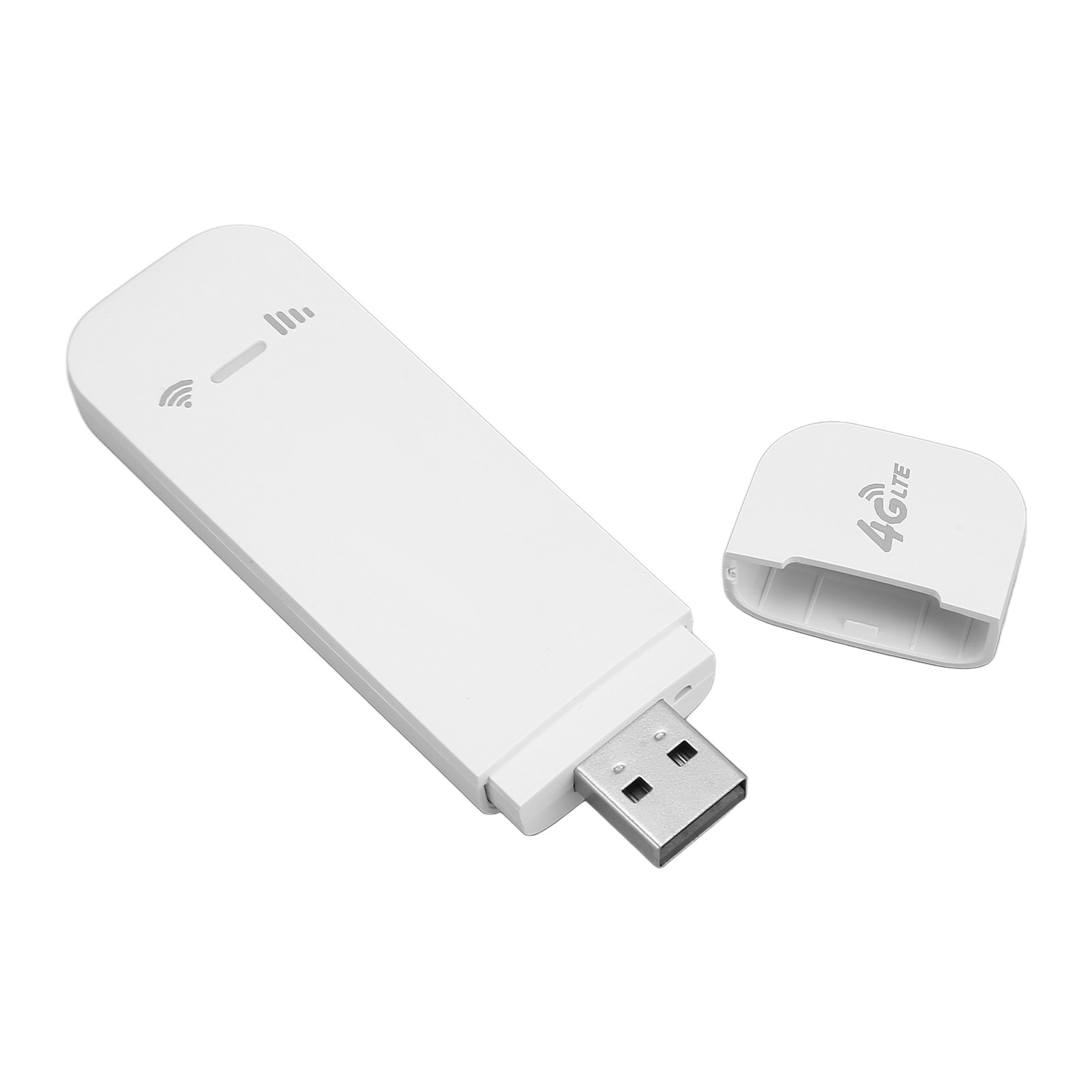 Tragbarer 4g Lte Wlan-router (150 Mbit/s) Mit Sim-kartensteckplatz Für Reisen Und Outdoor-aktivitäten, Weiß