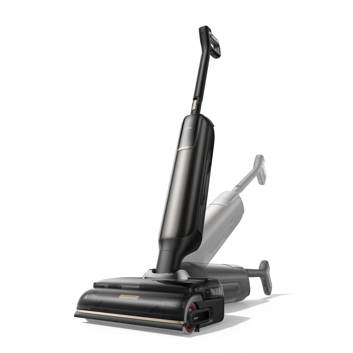 Mova M50vim Ultra Akku-bodenwischer Staubsauger 22.000 Pa Faltbarer Griff Edgecoverage-technologie Bürstenwäsche 100°c Trocknung 5 Min 90°c