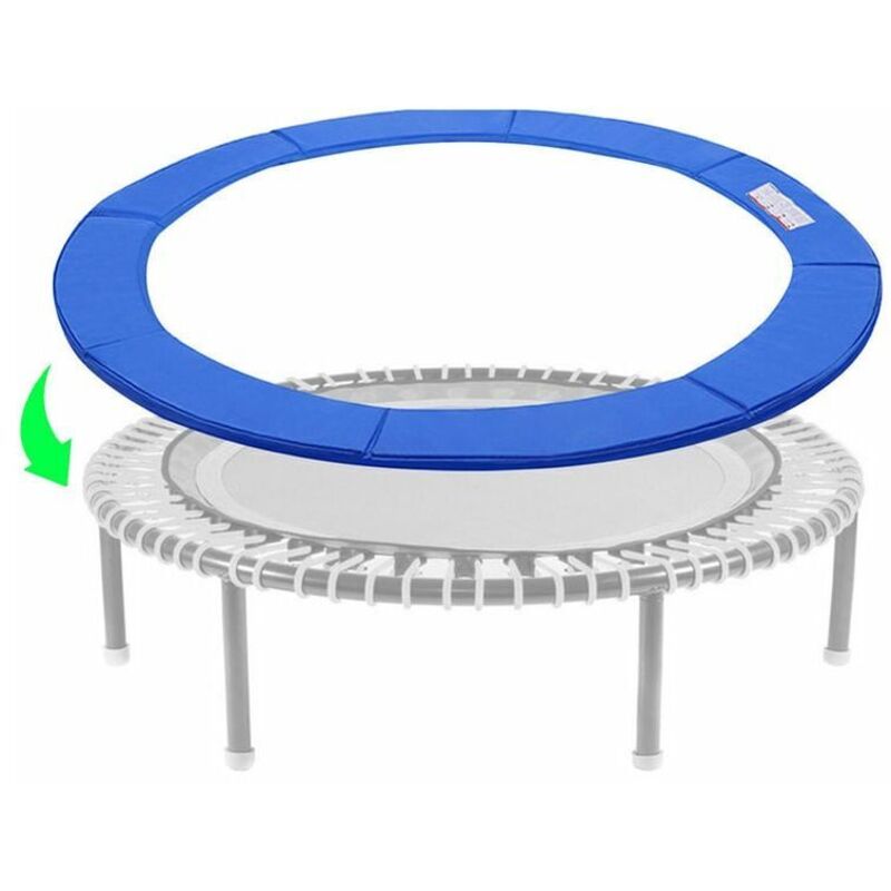 Bdd Trampolin-randschutz, Seitenschutz Für Federtrampolin Ø305cm Blau - Blau