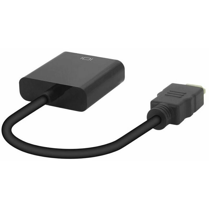 Hdmi-zu-vga-adapter, Vergoldeter Hdmi-zu-vga-adapter (stecker Auf Buchse) Für Computer, Desktop-pcs, Laptops, Pcs, Hd-fernseher, Chromebooks, Raspberry Pi, Roku, Xbox Usw.