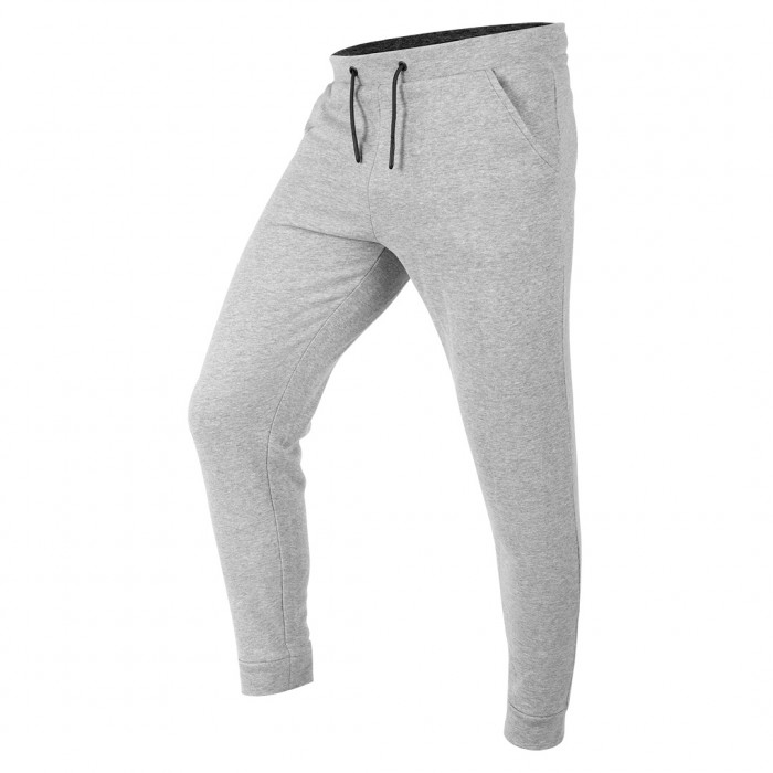 Bequeme Jogginghose, Grau Meliert, Größe S - T N81-280-s