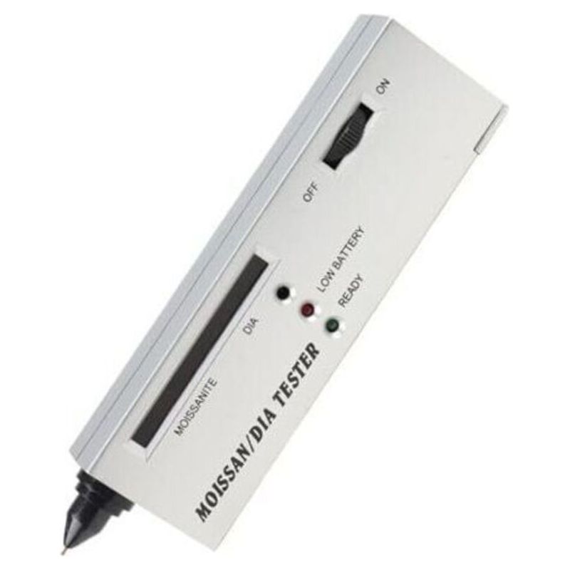 Goldprüfgerät Für Paare, Professionelles Goldprüfset Für Schmuck, Tragbares, Hochpräzises Elektronisches Diamantprüfgerät Für Anfänger Und Experten