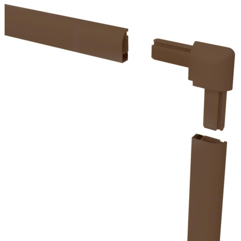 Easy Life Mako Insektenschutznetz Braun 120 X 140 Cm Verstellbar