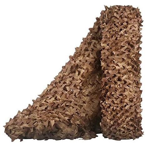 Wüstentarnmuster - Geeignet Zur Verkleidung, Jagd Und Militärischen Dekoration - Ideal Zur Schaffung Schattiger Bereiche (1,5 X 2 Meter)