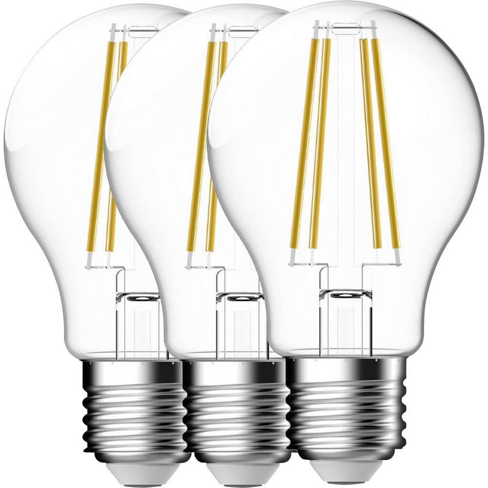 Nordlux 5181000323 Glühlampe Eek E (a - G) E27 6.8 W Warmweiß (ø) 60 Mm 3 St.