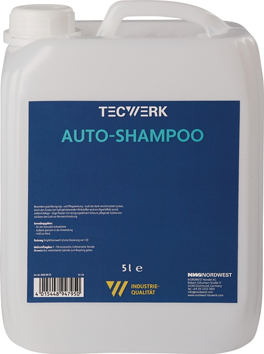 Tecwerk Autoshampoo 5l Kanister Tecwerk