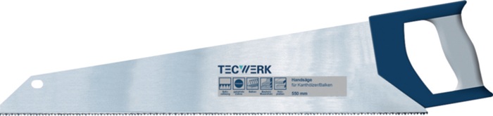 Tecwerk Handsäge Blatt-l.450mm 7 Universalzahnung Tecwerk