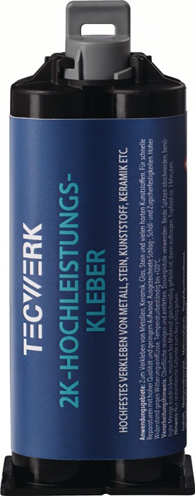 Tecwerk 2k-hochleistungskleber 50g Milchig Doppelkart.tecwerk
