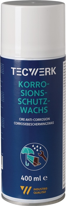 Tecwerk Korrosionsschutzwachs Hellgelb 400ml Spraydose Tecwerk