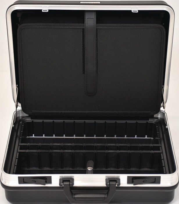 Tecwerk Schalenkoffer B490xt188xh365mm M.wkz.taschen 24,5l Abs-ku.alu-rahmen Tecwerk