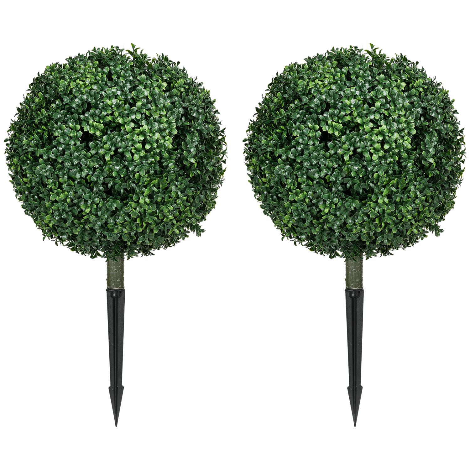 2er Set Kunstlicher Buchsbaum Gro 70 Cm Kunstpflanze Mit Uv Schutz Kunstliche Pflanzen Wie Echt Mit Bodenpfahlen Fur Wohnzimmer Schlafzimmer Buro Garten Moderne Dekoration 211500131 211500131 21150013