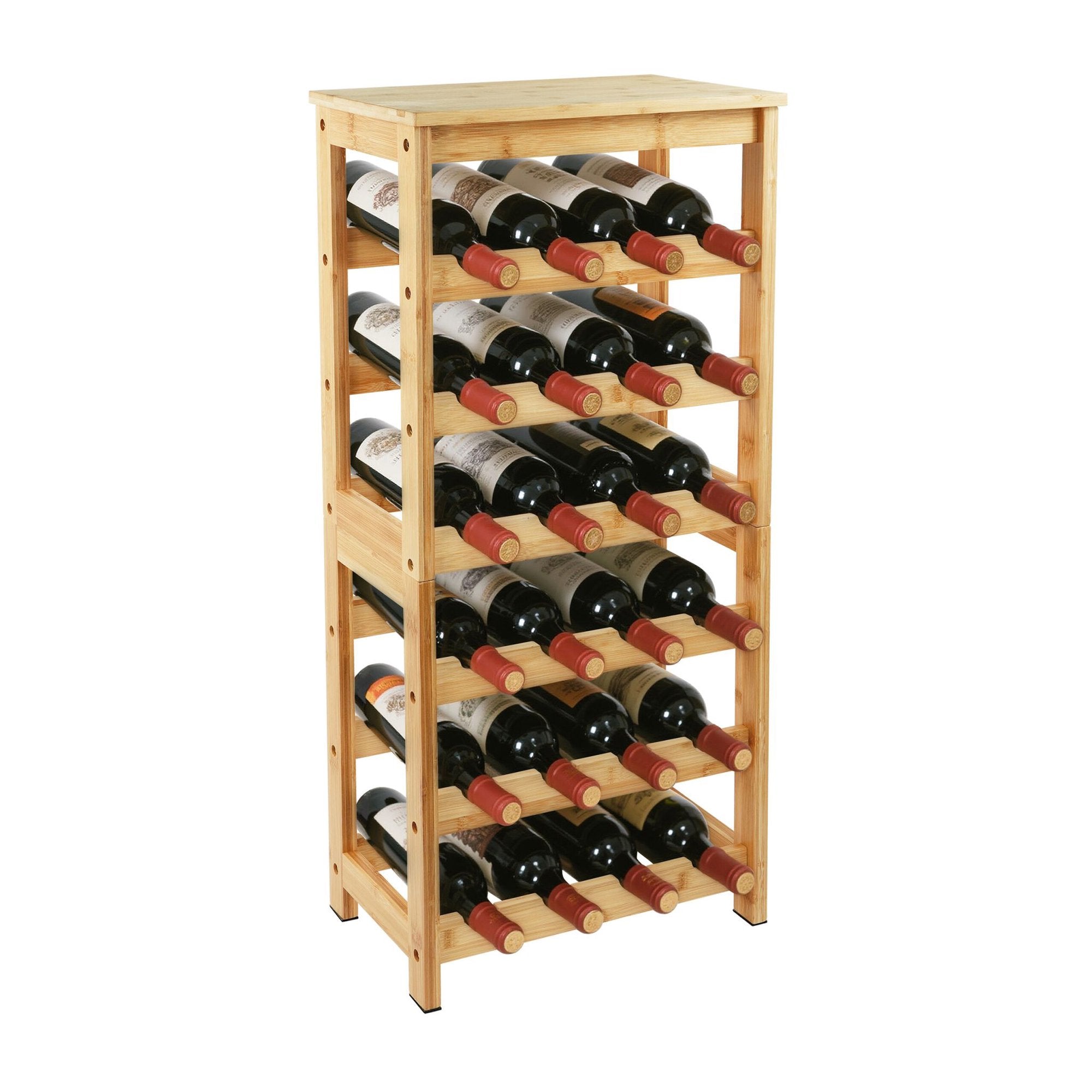 Weinregal Aus Bambus Bietet Platz Fur 24 Flaschen 211338531 211338531