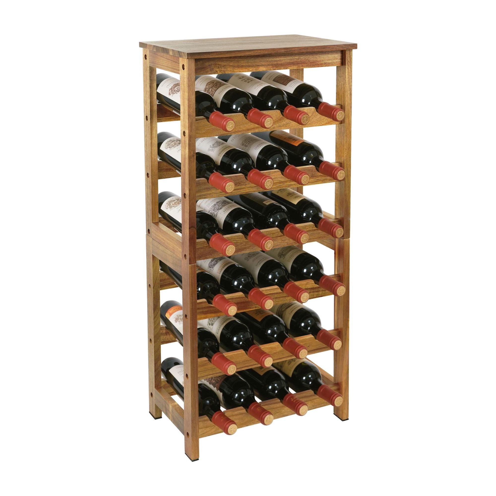 Weinregal Aus Akazienholz Bietet Platz Fur 24 Flaschen 211338548 211338548 211338548 211338548