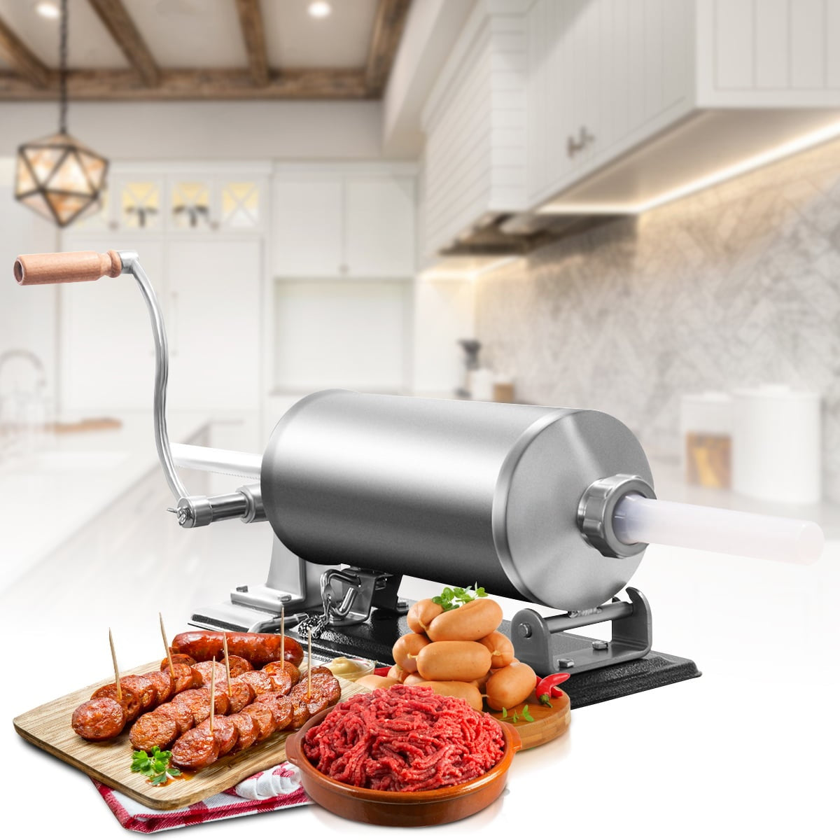 Wurstfullmaschine 4 Kg Fassungsvermogen Edelstahl 211171944 211171944 211171944
