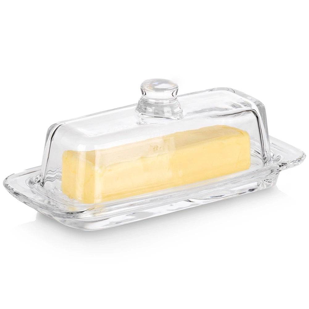 Butterdose Aus Glas Mit Deckel 20 X 95 X 75 Cm 211338155 211338155