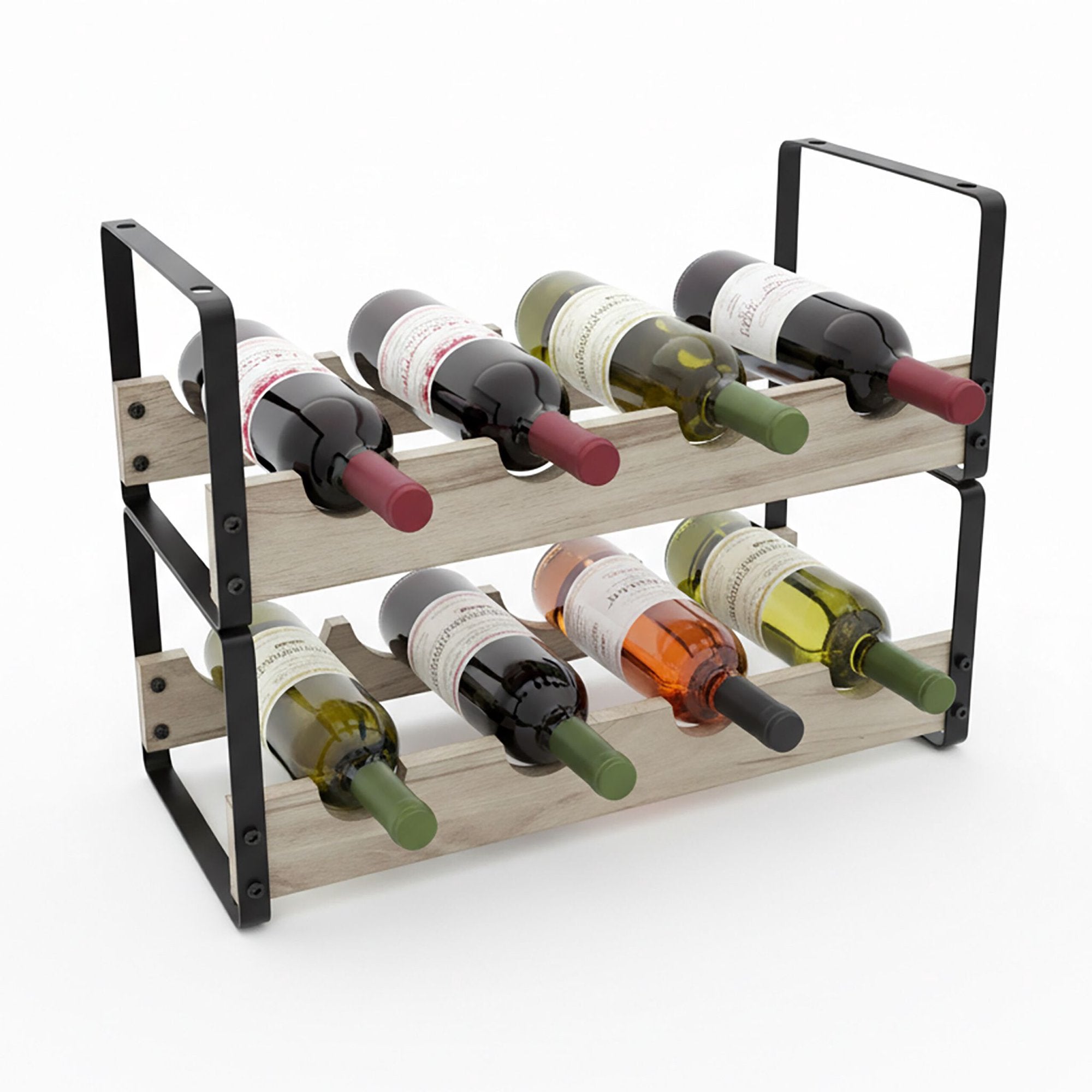 Weinregal Im Industriestil Bietet Platz Fur 8 Flaschen 211337510 211337510 211337510