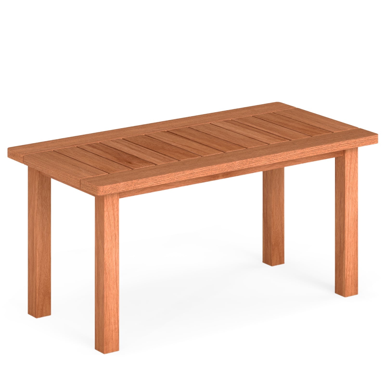 Rechteckiger Couchtisch Aus Holz Mit Lattenrost 90 X 45 X 435 Cm 211171575 211171575 211171575 211171575