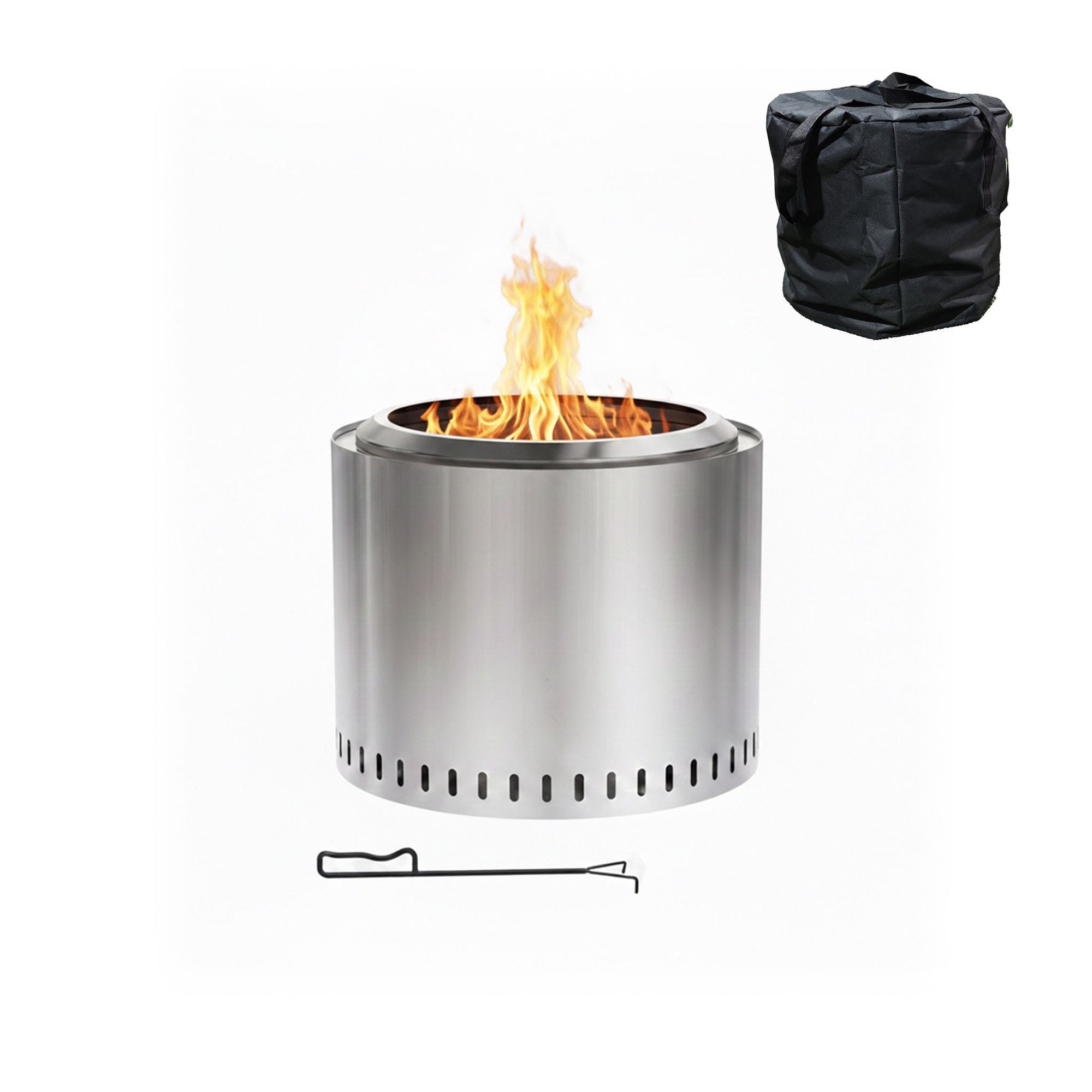 Rauchfreie Feuerschale Aus Edelstahl 40 X 49 Cm 211337845 211337845