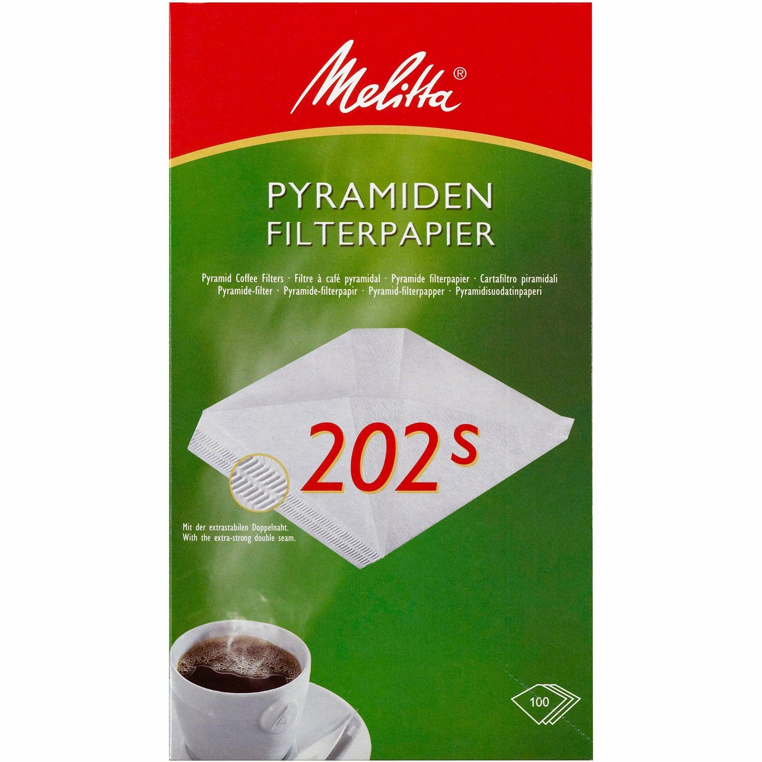 Kaffeefilter 202 100er Pack 5dfpx100stk 202106522 202106522
