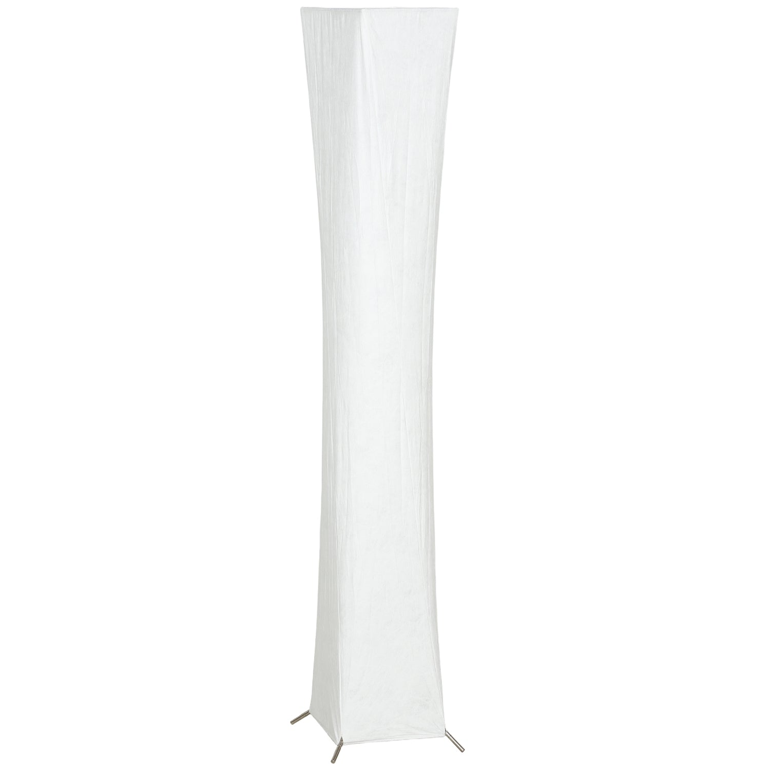 Stehlampe Mit Papierschirm, Fußschalter, 3 Helligkeitsstufen