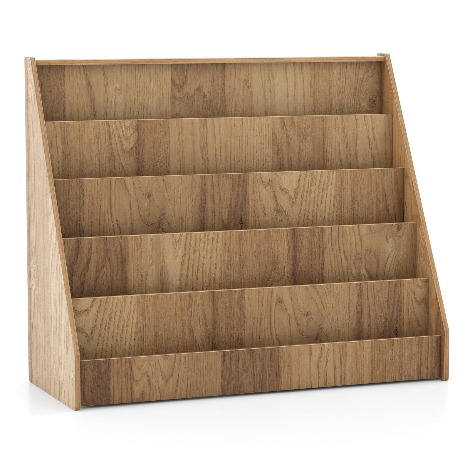 Kinderbucherregal Mit 5 Fachern - Naturholz 211172732 211172732 211172732 211172732