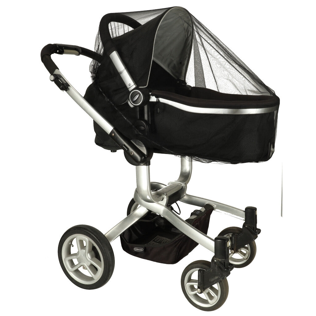 Kinderwagen Elastisches Moskitonetz 140cm Schwarz 202111565 202111565 202111565 202111565