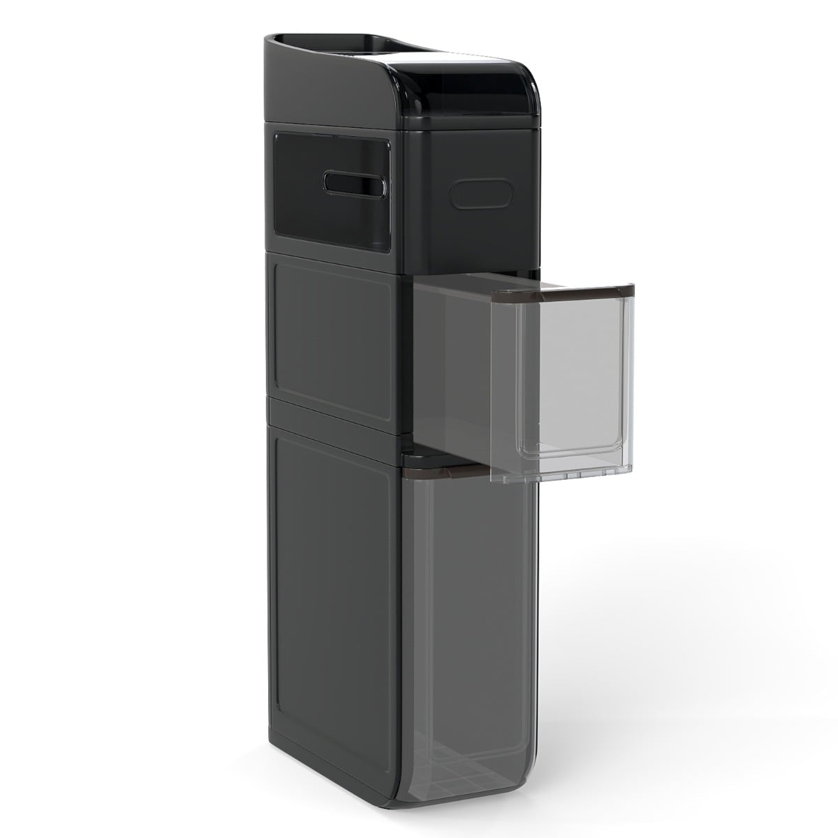 Schmaler Badezimmerschrank Mit 2 Schubladen Taschentuchbox Schwarz 211170904 211170904 211170904 211170904