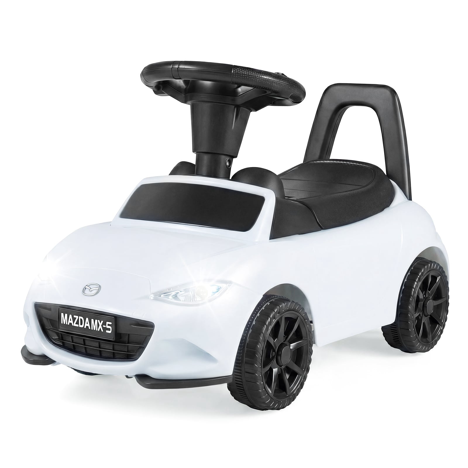 Kinder Elektroauto Mit Licht Kippschutz Staufach Wei 211173463 211173463 211173463