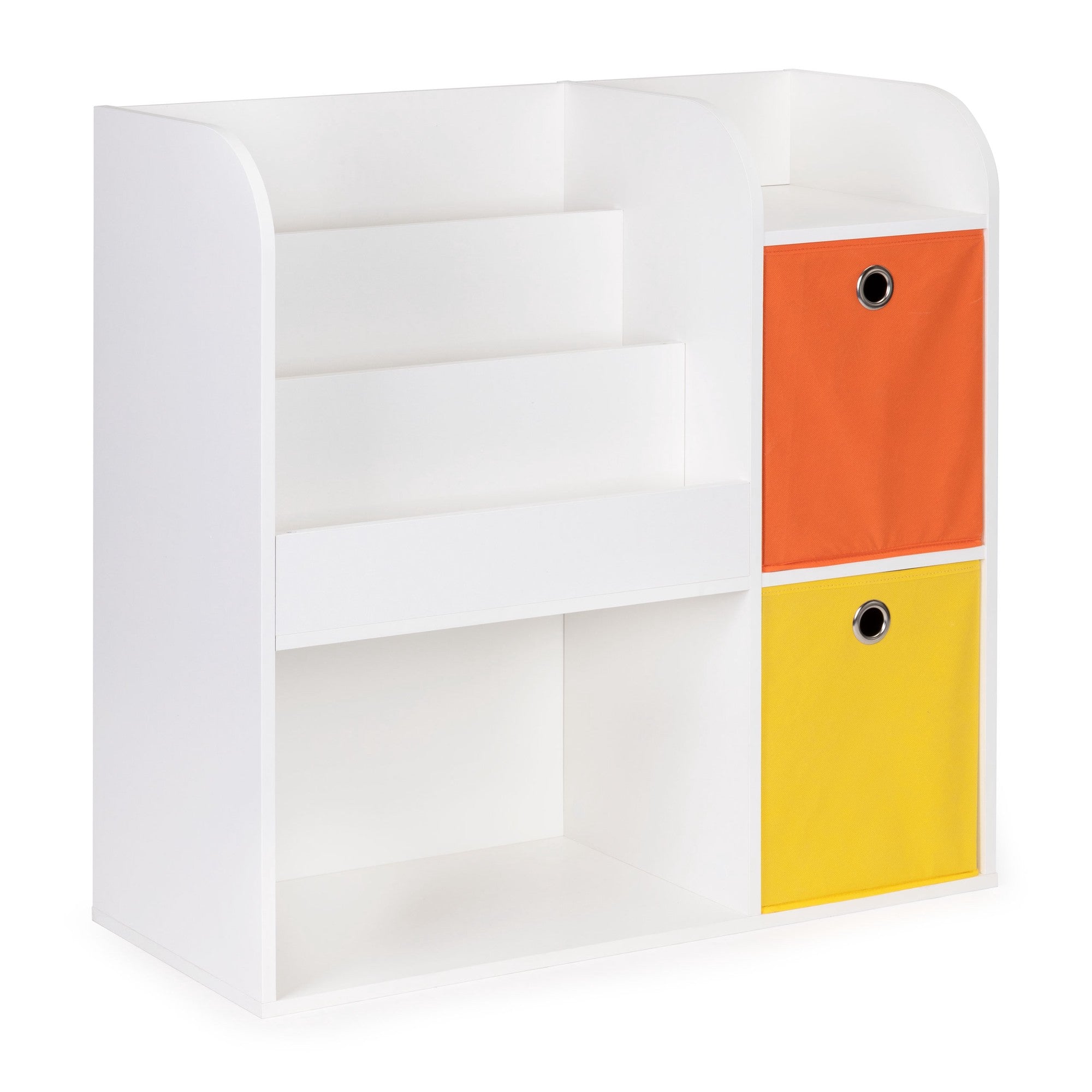 Weies Kinderbucherregal Mit Fachern Und Boxen 211337945 211337945 211337945 211337945