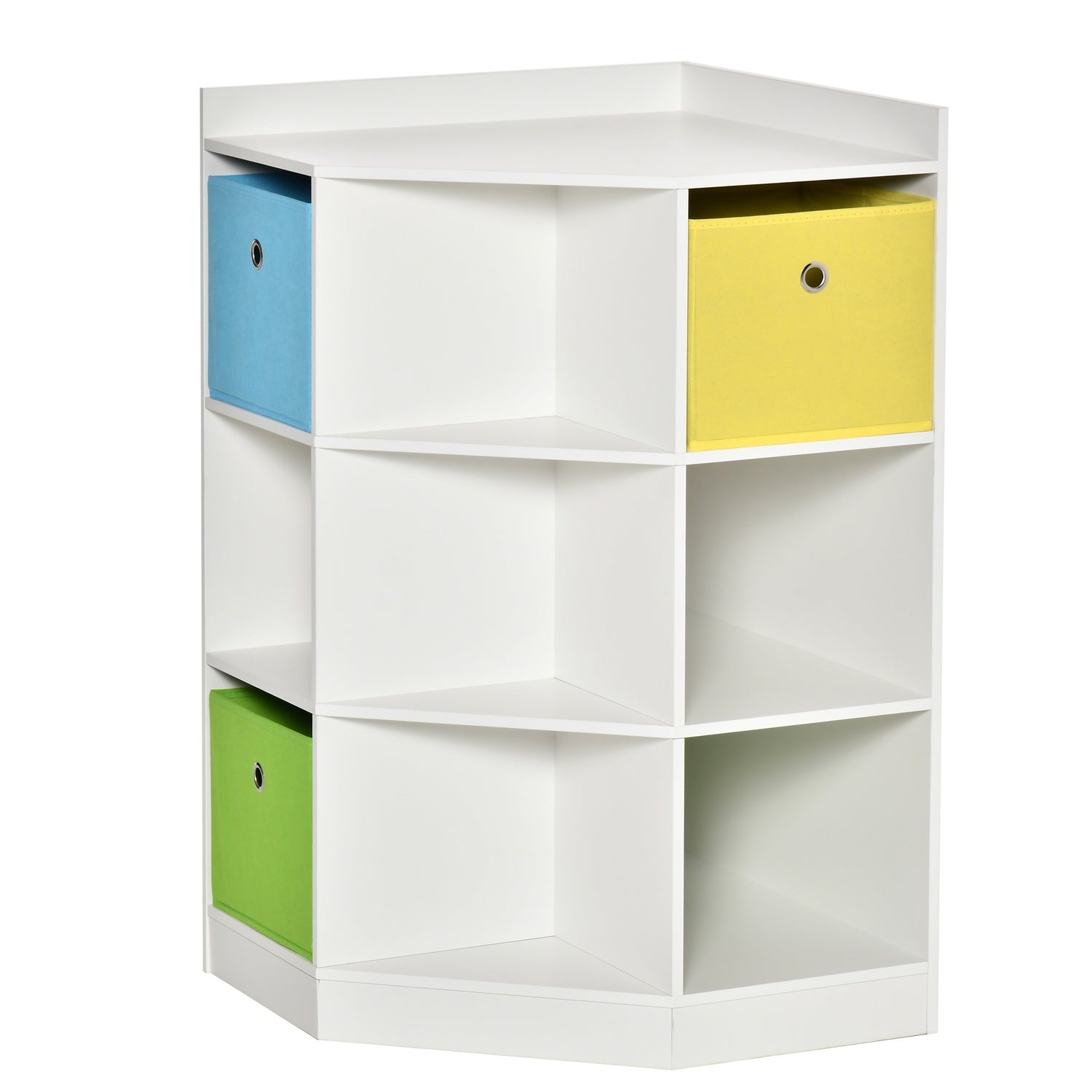 Kinderregal 3 Stoffschubladen Mdf Wei 211743325 211743325 211743325