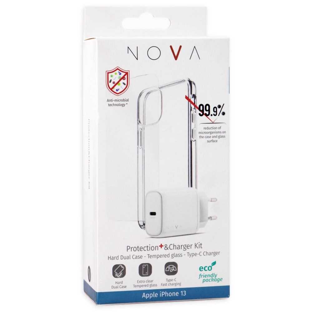 Nova Bundle Iphone 13 Cover + Ladeadapter