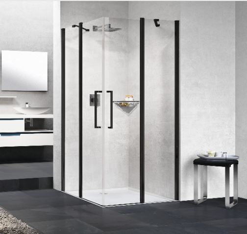 Young 2.0 A Eckeinstiegshälfte Umdrehbar 57-59x200cm Esg Klar Silber