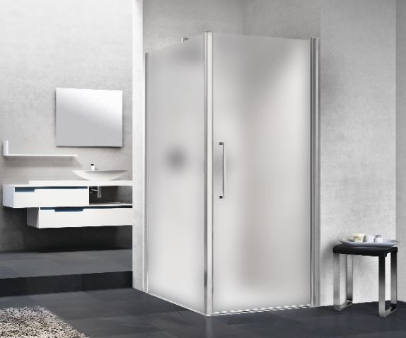 Young 2.0 F1b Seitenwand 117-119x200cm Esg Klar Silber