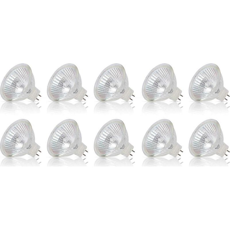 Halogenlampe, Mr16-scheinwerferlampe, 12 V 20 W Lampe, Dimmbare Mr16-lampe Mit Gu5.3-sockel, 2-polige Halogenlampe, Warmweißes Licht (2700 K)
