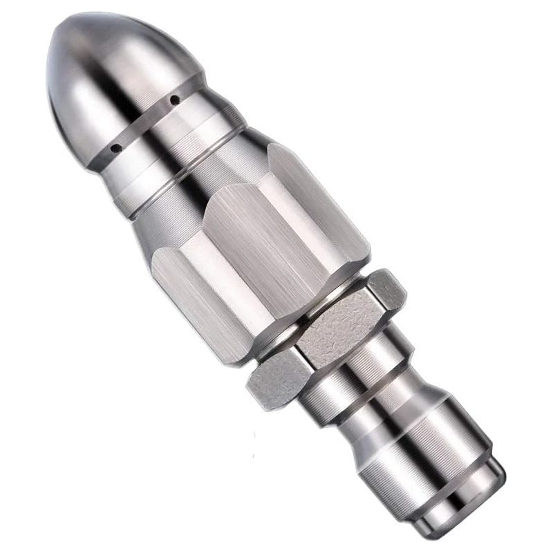 Mini-rohrreinigungsdüse (5000 Psi) Mit 1/4"-schnellanschluss — Rohrreinigungsschlauch-düsenset (1 Stück)