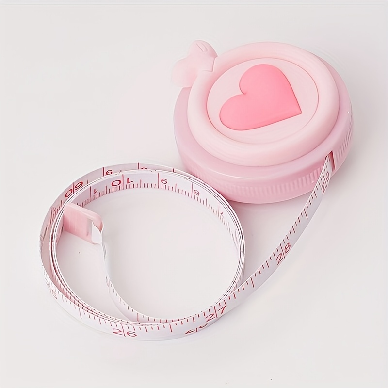Mini-maßband (1 Stück Pro Packung) – Ideal Für Körpermaße, Nähen, Anfertigen Von Kleidungsstücken Und Bastelarbeiten.
