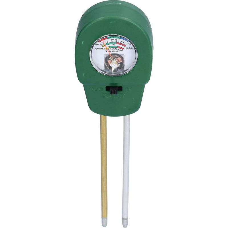 3-in-1 Boden-ph-tester, Digitaler Tester Mit Feuchtigkeitsmessung Für Haus, Garten, Rasen Und Landwirtschaft – Für Drinnen Und Draußen – Fördert Das Pflanzenwachstum