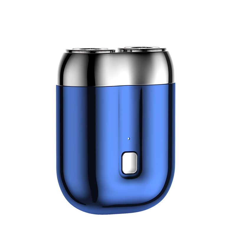 Tragbarer Rasierer – Usb-aufladbar, Doppelklingen-design Für Mühelose Gesichtshaarentfernung.