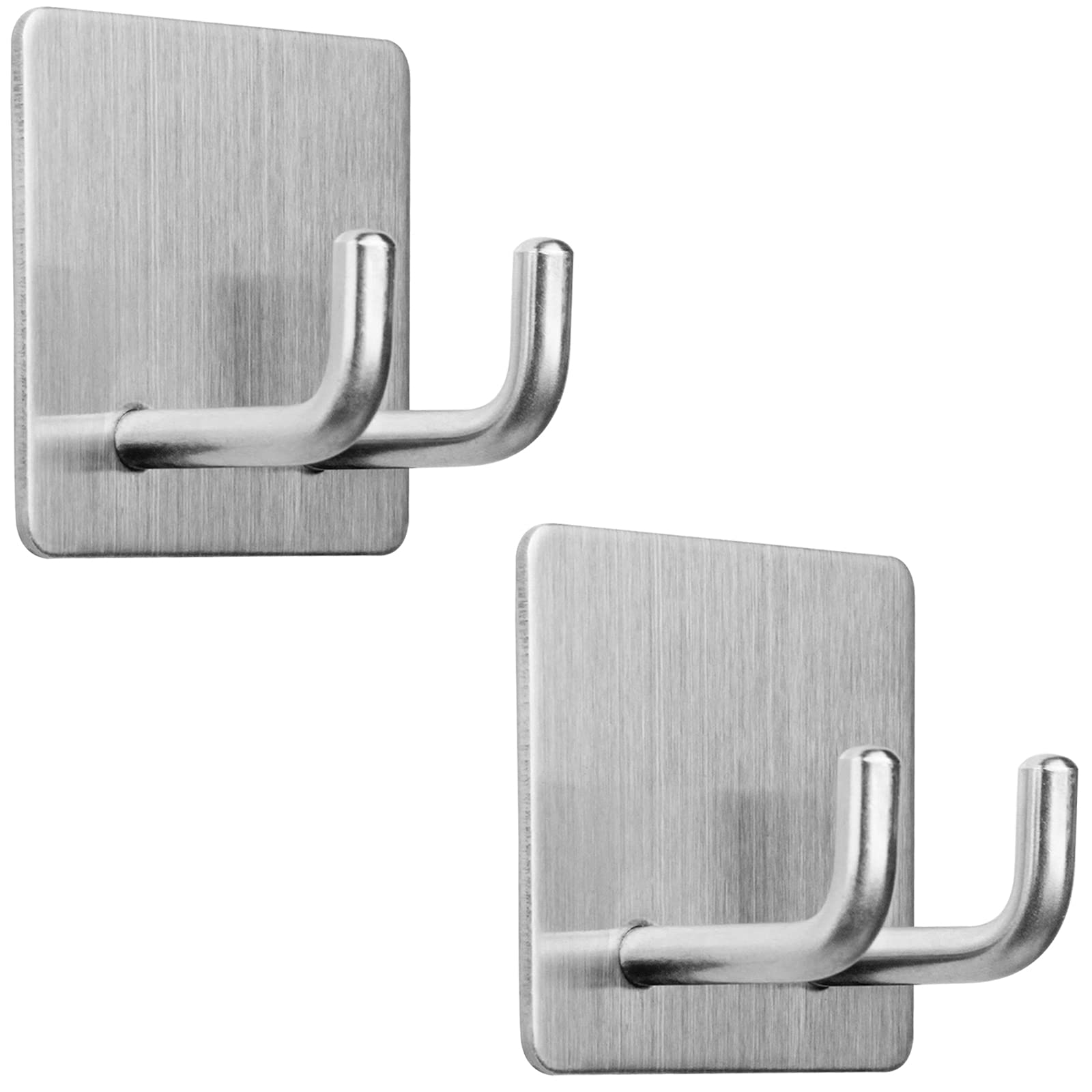 Selbstklebende Haken, Rasiererhalter Für Die Dusche, Selbstklebende Handtuchhaken Fürs Badezimmer, Türhaken Aus Edelstahl (für Mäntel Und Bademäntel).
