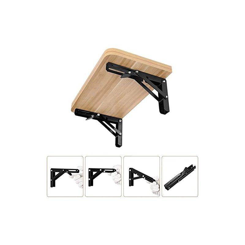 Klappbarer Wandhalter – 300 Mm (12 Zoll) – Geeignet Für Regale, Tische Und Schreibtische. Wandmontage. Klappbar Mit Langem Auslösearm. Platzsparend. Aus Kohlenstoffstahl Gefertigt.