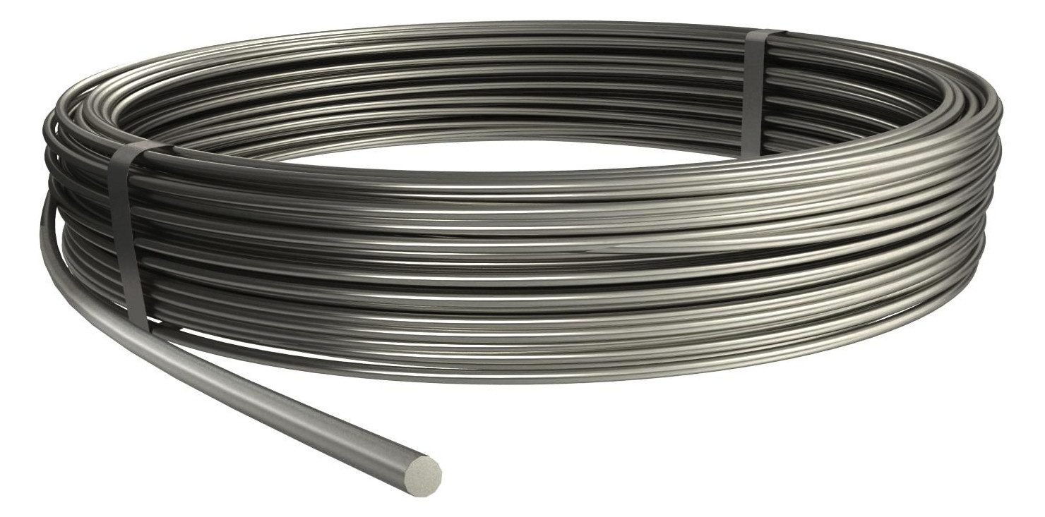 Obo Bettermann Rundleiter 50kg Ring 10mm Edelstahl, Rostfrei A4 1.4571/1.4404, 80 Meter, 5021647