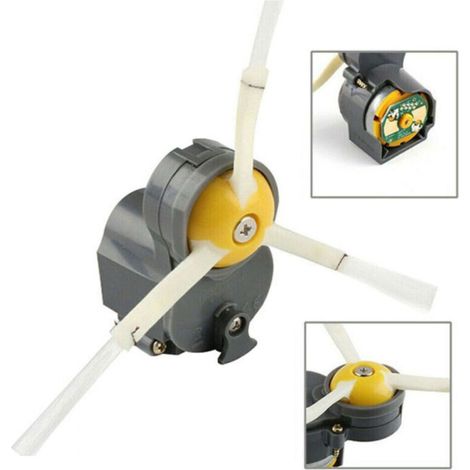 Original Roomba Seitenbürstenmodul Für Irobot Roomba Saugroboter Der Serien 500 Bis 900: Roomba 500er Serie, Roomba 600er Serie, Roomba 700er Serie, Roomba 800er Serie Und Roomba 900er Serie.