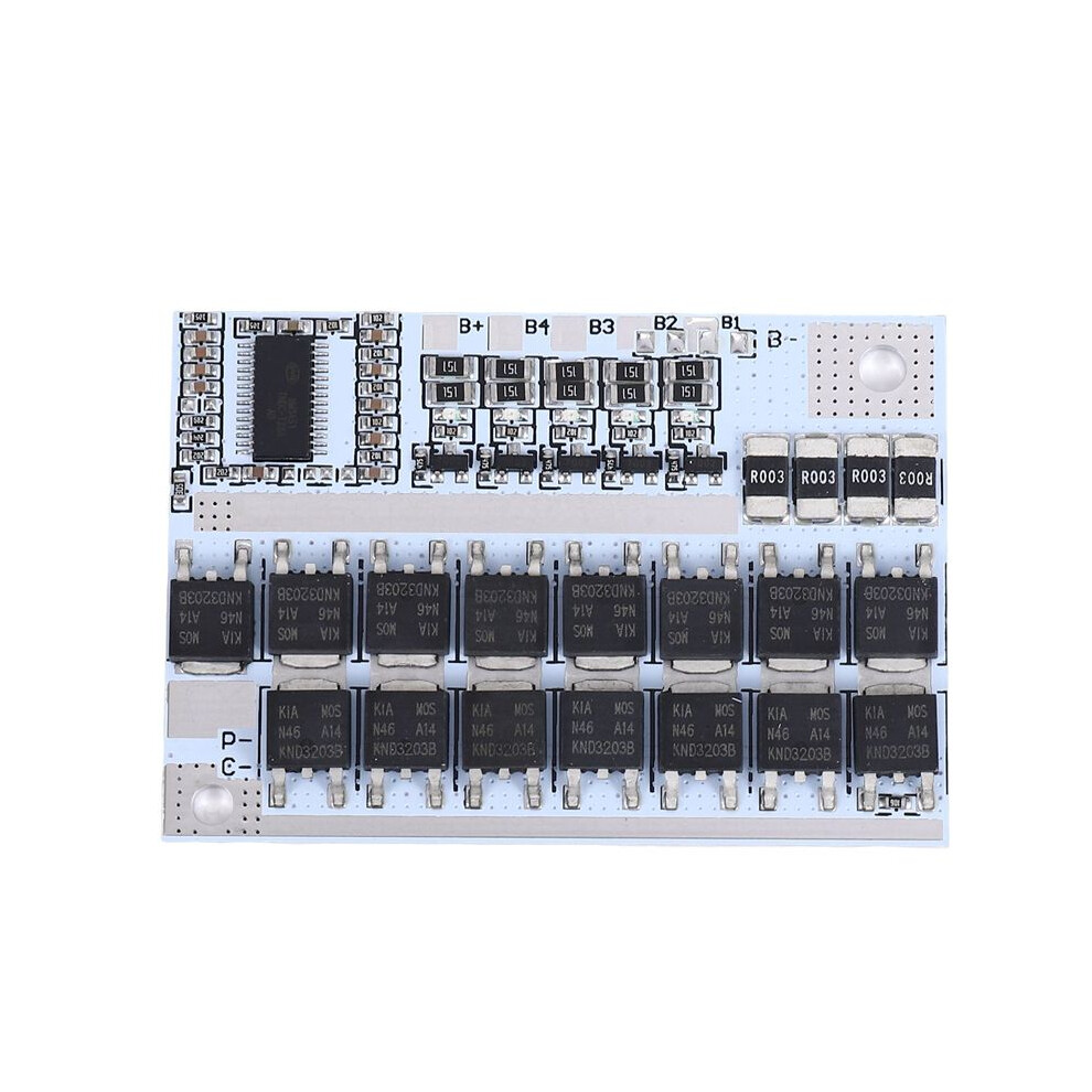 12v 16.8v 21v 100a Li-ion Lithium-batterie Schutzplatine Mit Pcm Balance 18650 Bms Schutz 5s